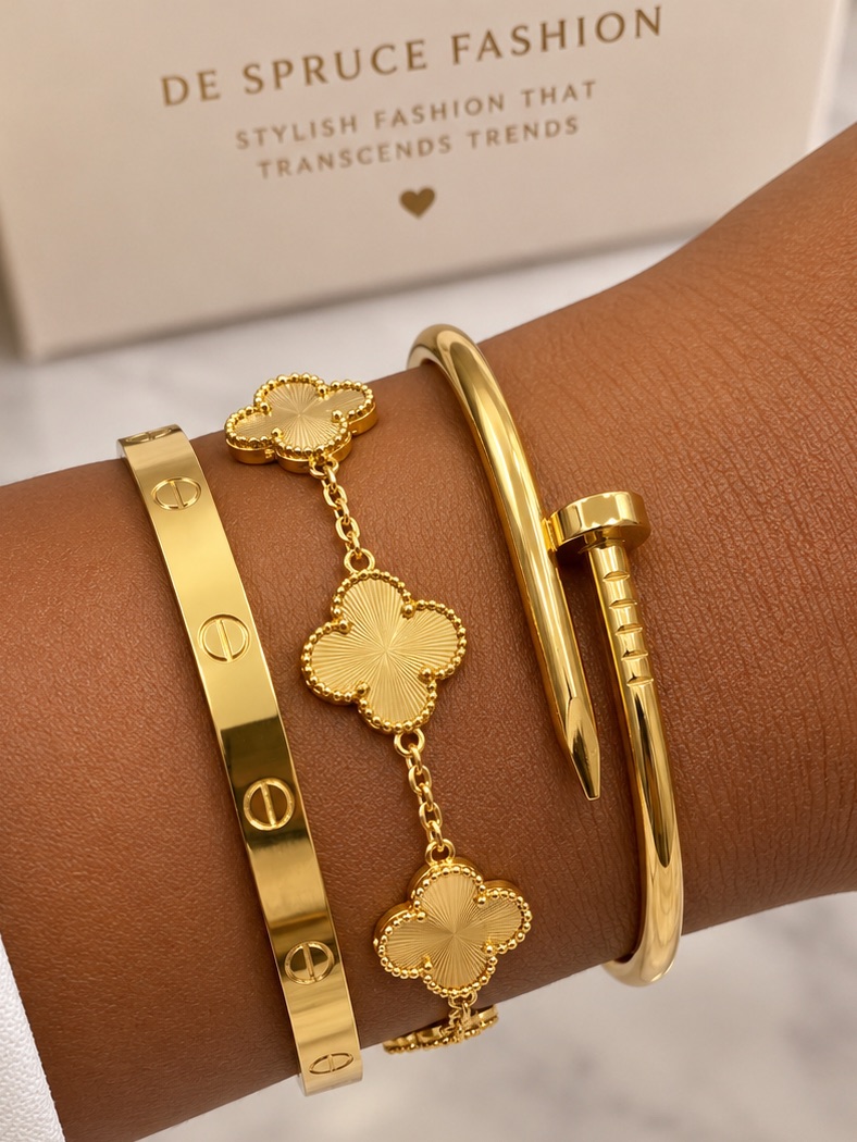 Wrist stacks bangles 