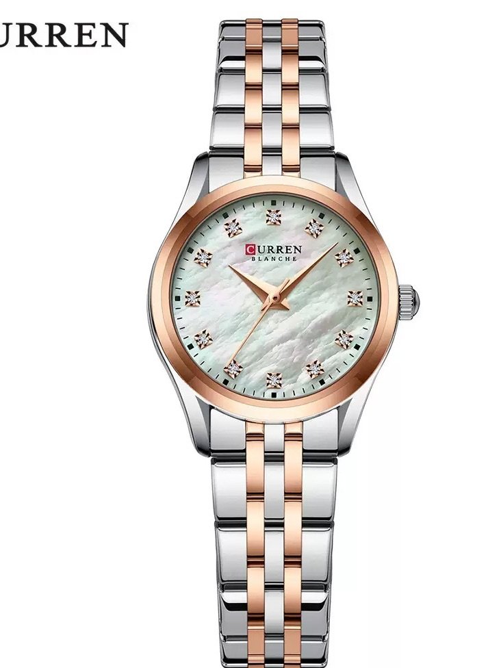 Carren Blanche Two-Tone Crystal Watch