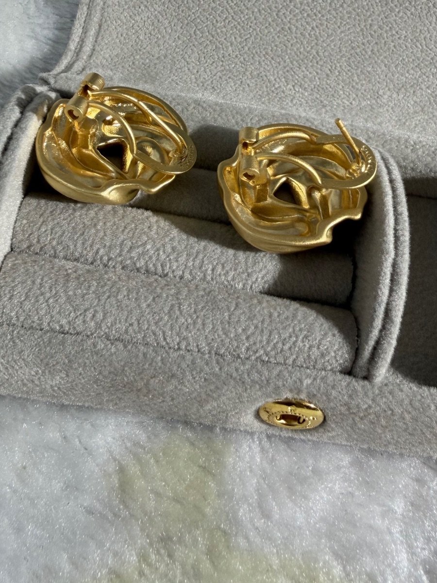 DSF Luxe Interwoven Knot Earrings