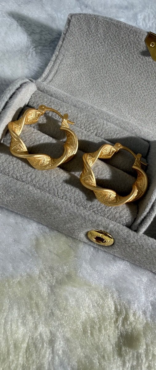 DSF Luxe Twist Hoops