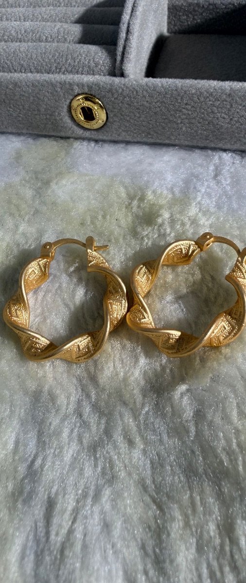 DSF Luxe Twist Hoops