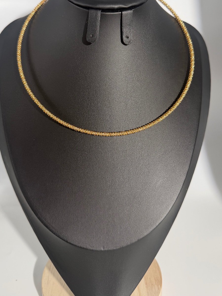 18K Italian Gold-Filled Cord Necklaces