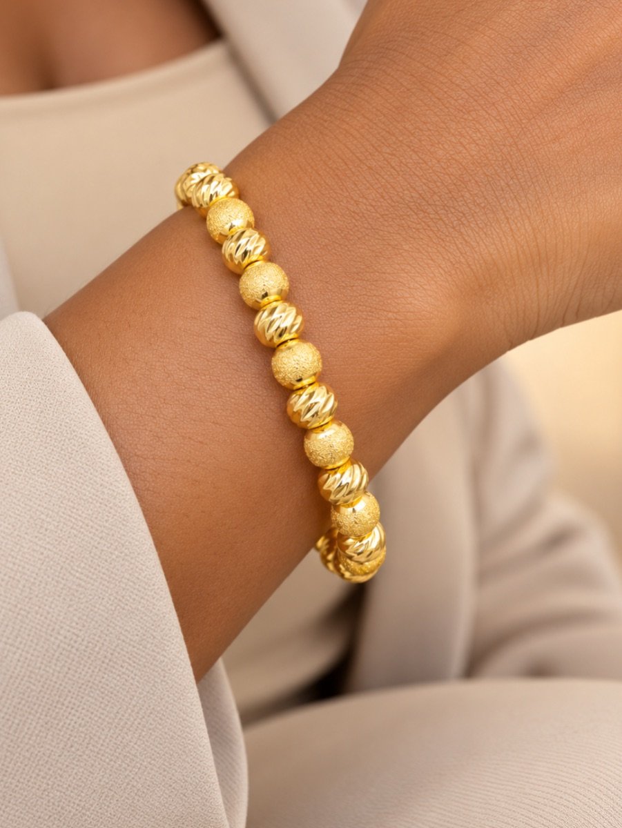 Diamond cut bracelet 