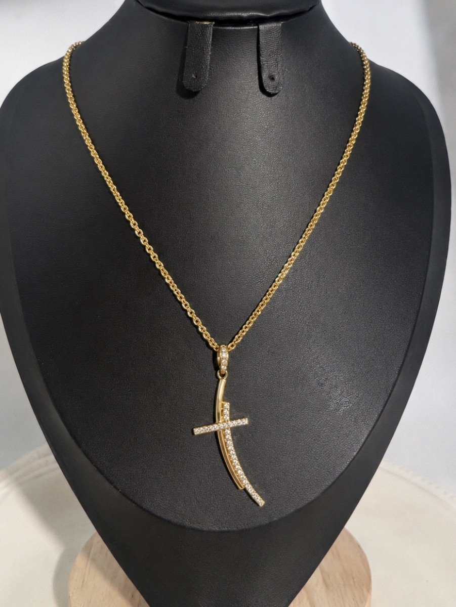 18K Gold-Plated tiny Chain Necklace 